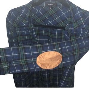 Plaid Button Adobe Top